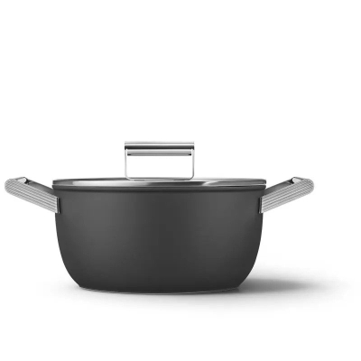 Garnek 24 cm Smeg CKFC2411BLM Garnek 24 cm Smeg CKFC2411BLM