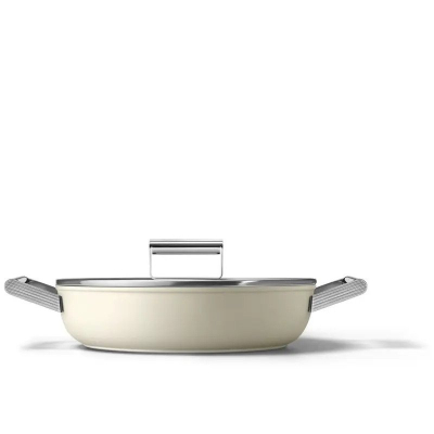 Patelnia głęboka 28 cm Smeg CKFD2811CRM Patelnia głęboka 28 cm Smeg CKFD2811CRM