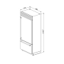 Lodówka wolnostojąca Smeg RF396LSIX Lodówka wolnostojąca Smeg RF396LSIX