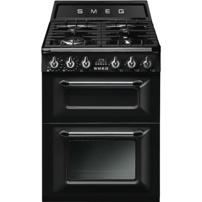 Kuchnia z płytą gazową Smeg TR62BL Kuchnia z płytą gazową Smeg TR62BL