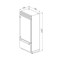 Lodówka wolnostojąca Smeg RF376LSIX Lodówka wolnostojąca Smeg RF376LSIX