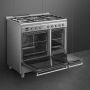 Kuchnia z płytą gazową Smeg SCB92PX8 Kuchnia z płytą gazową Smeg SCB92PX8
