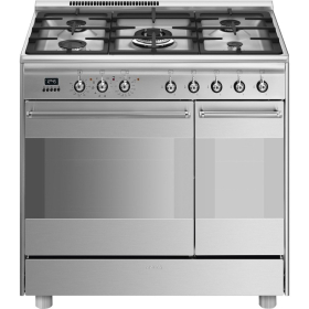 Kuchnia z płytą gazową Smeg SCB92PX8