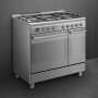 Kuchnia z płytą gazową Smeg SCB92PX8 Kuchnia z płytą gazową Smeg SCB92PX8