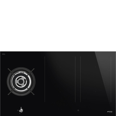 Płyta indukcyjno-gazowa Smeg PM3953D Płyta indukcyjno-gazowa Smeg PM3953D