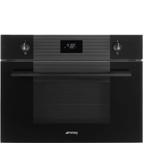 Piekarnik z funkcją mikrofali Smeg SF4101MCNO