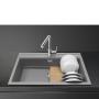 Zlewozmywak Smeg VSGX860CT Zlewozmywak Smeg VSGX860CT
